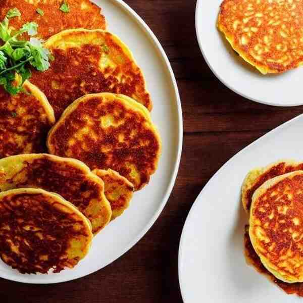 Картофельные деруны с колбасой